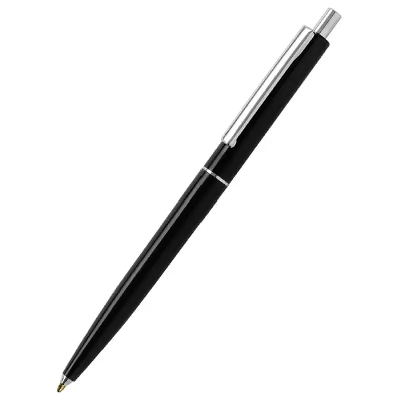 Ручка пластиковая Dot, черная - 1022.02