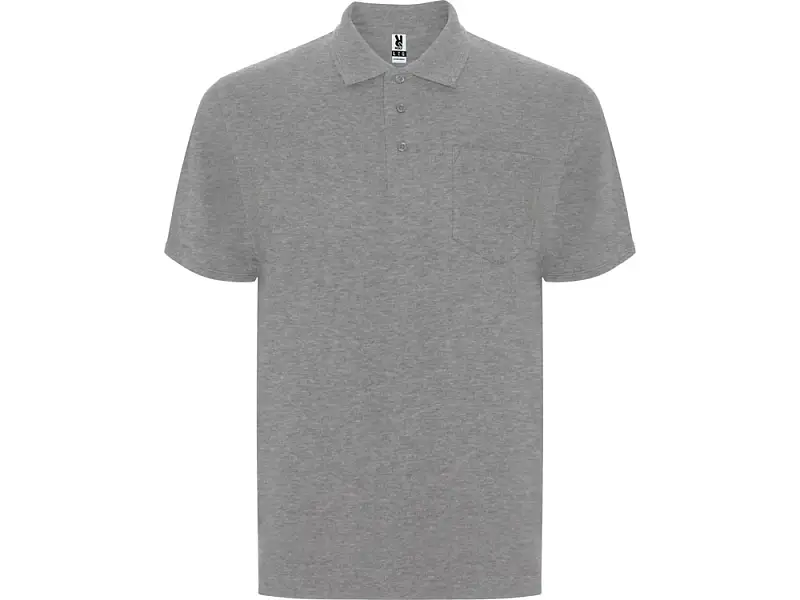 Рубашка поло Centauro Premium мужская, серый меланж - 660758S