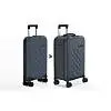 Чемодан складной Rollink Vega 360 55x40x20 см, 4 колеса, серо-синий