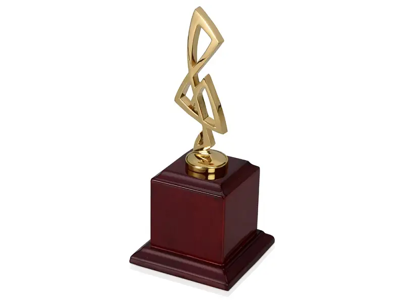 Награда Скрипичный ключ, золотистый/коричневый - 508025p