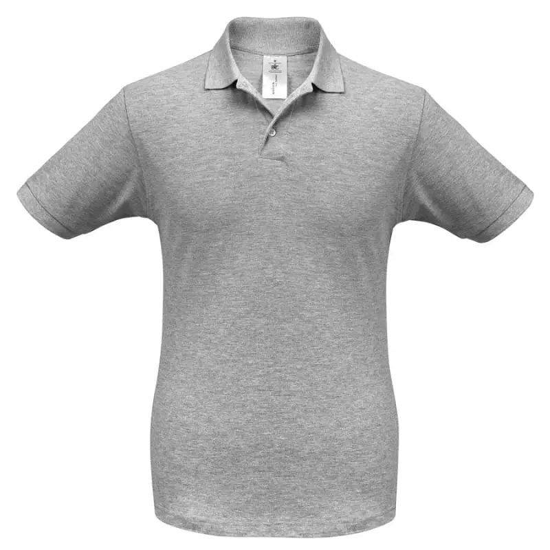 Рубашка поло Safran серый меланж, размер S - PU4096101Sv2