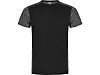 Спортивная футболка Zolder детская, белый/черный меланж