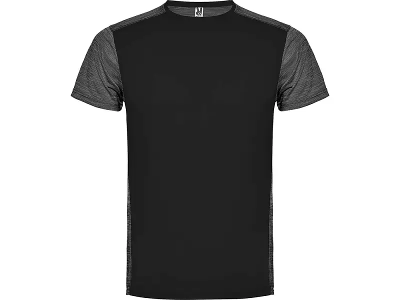 Спортивная футболка Zolder мужская, черный/черный меланж - 665302243S