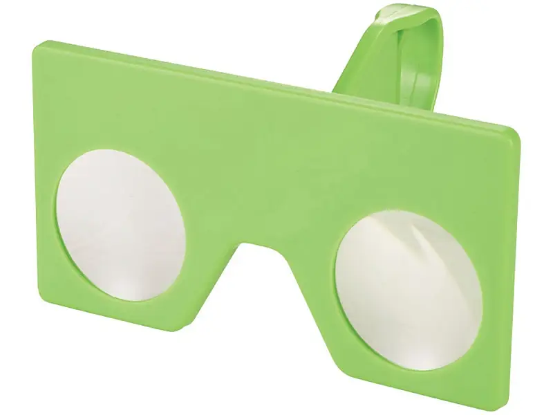 Мини виртуальные очки с клипом, лайм - 13422104