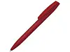 Шариковая ручка Coral Gum  с прорезиненным soft-touch корпусом и клипом., охра