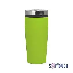 Термостакан "Европа", покрытие soft touch, 0,5 л., синий