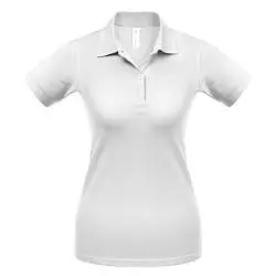 Рубашка поло женская Safran Pure белая, XS–XXL