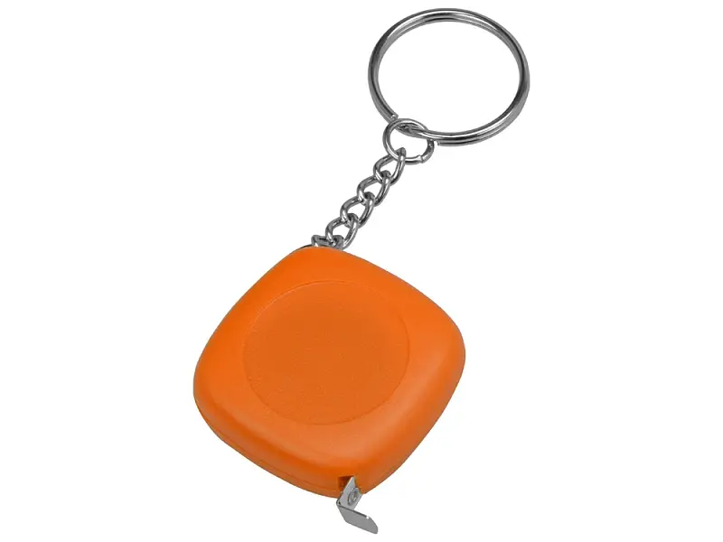 Брелок-рулетка 1м Block, оранжевый - 716348