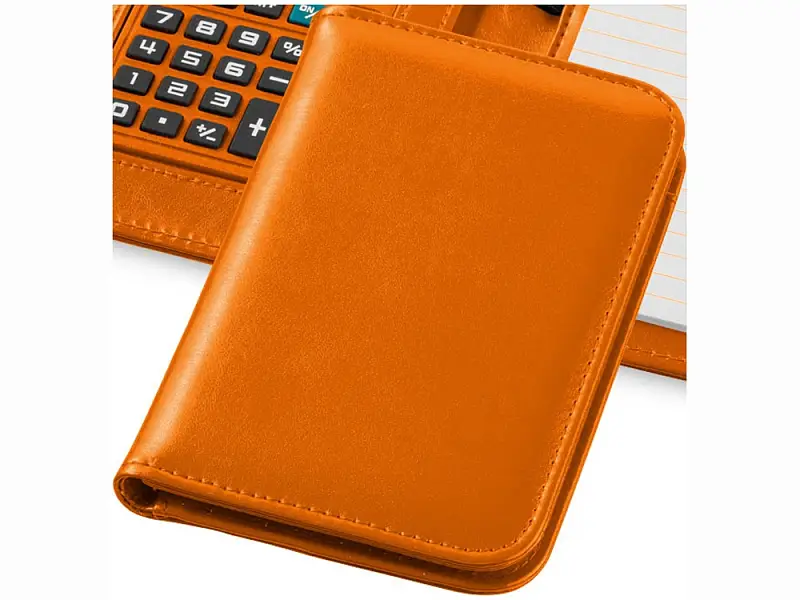 Блокнот А6 Smarti с калькулятором, оранжевый - 10673405