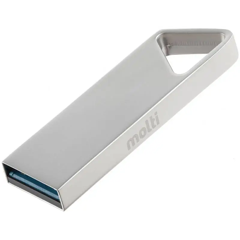 Флешка Angle, USB 3.0, 4x1,2x0,5 см; упаковка: 5,1x1,5x6,7 см