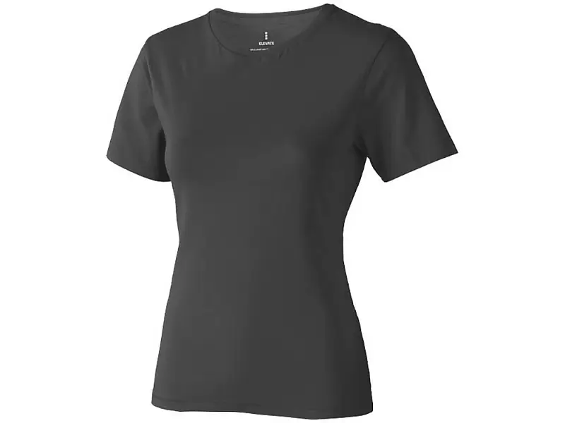Nanaimo женская футболка с коротким рукавом, антрацит - 3801295XS