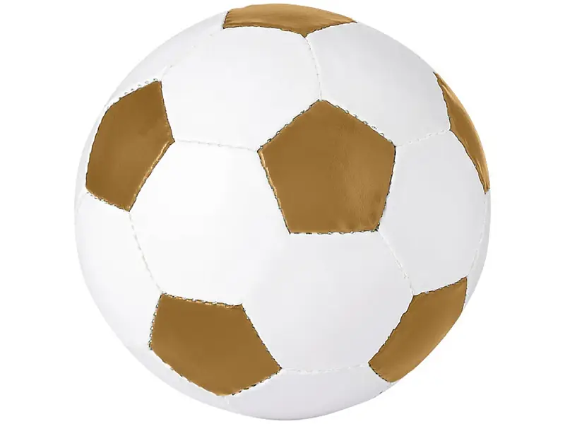Футбольный мяч Curve, золотой/белый - 10042404