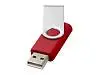 Флеш-карта Rotate USB 2.0 на 2 Гб, белый