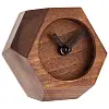Часы настольные Wood Job, 8,5x9,5x5,3 см; упаковка: 11x9,9x6,1 см