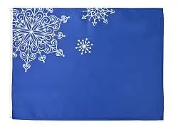 Декоративная салфетка «Снежинки», 41х56 см