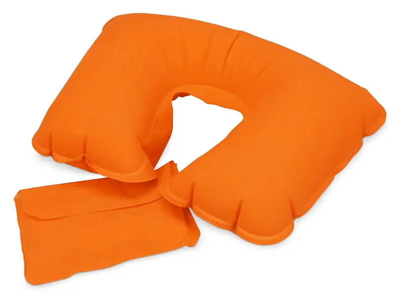 Подушка надувная базовая, оранжевый - 839413