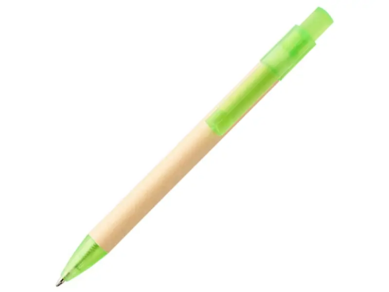 Шариковая ручка Safi из бумаги вторичной переработки, зеленый - 10758204