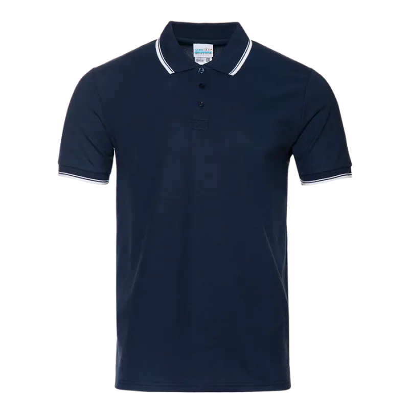 Рубашка поло мужская 04T_Т-синий (46) (4XL/58)