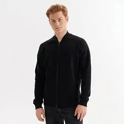 Толстовка на молнии унисекс TORRES NEO черная, размер XXXL
