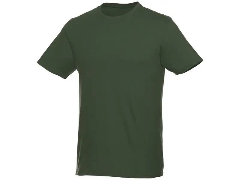 Мужская футболка Heros с коротким рукавом, зеленый армейский - 3802870XS