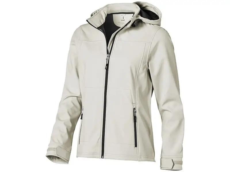Куртка софтшел Langley женская, светло-серый - 3931290XS