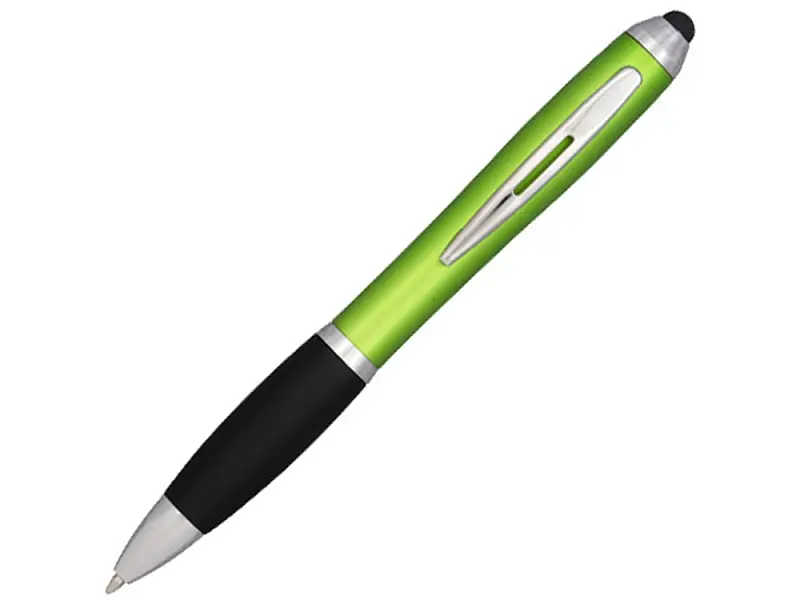 Шариковая ручка-стилус Nash, лайм, синие чернила - 10690306