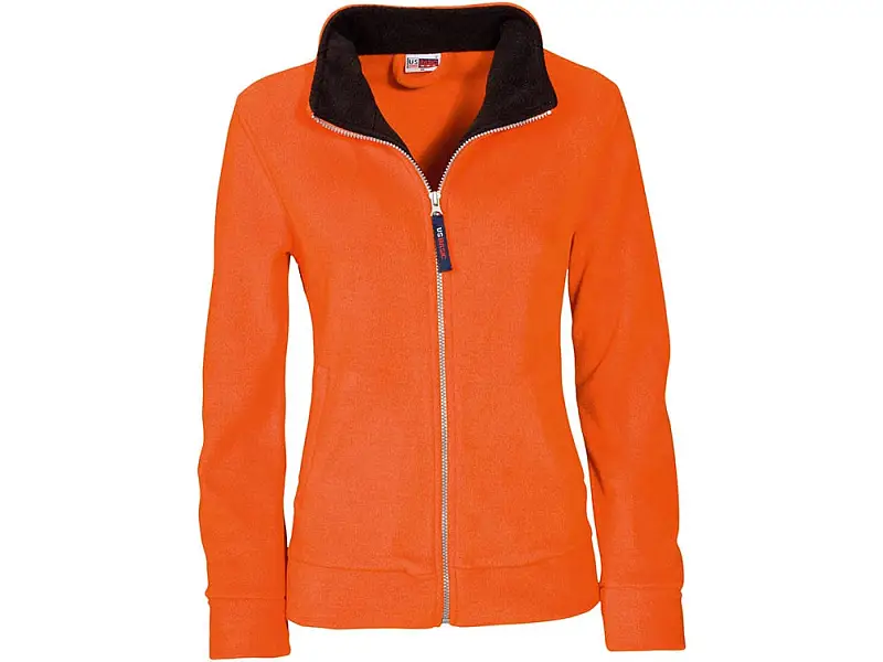 Куртка флисовая Nashville женская, оранжевый/черный - 3148233S