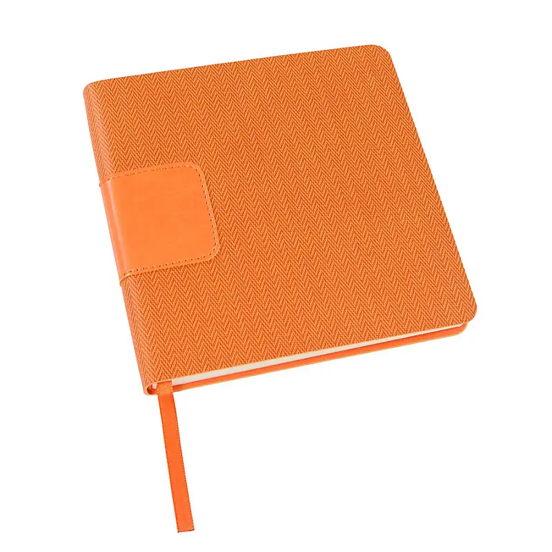 Ежедневник недатированный Scotty, А5-,  оранжевый, кремовый блок, без обреза - 24701/05