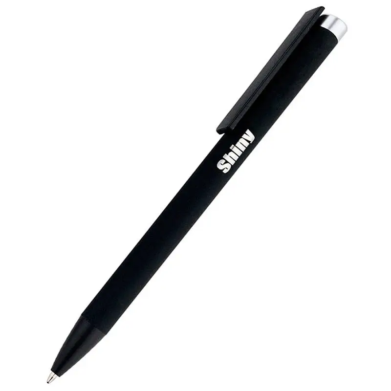 Ручка металлическая Slice Soft, серебряная