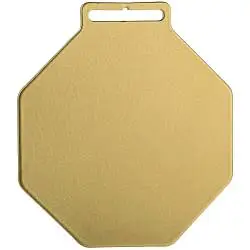 Медаль Steel Octo, 8x9x0,2 см