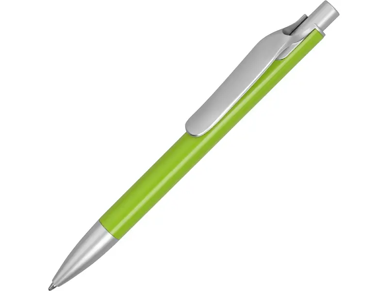 Ручка металлическая шариковая Large, зеленое яблоко/серебристый - 11313.19