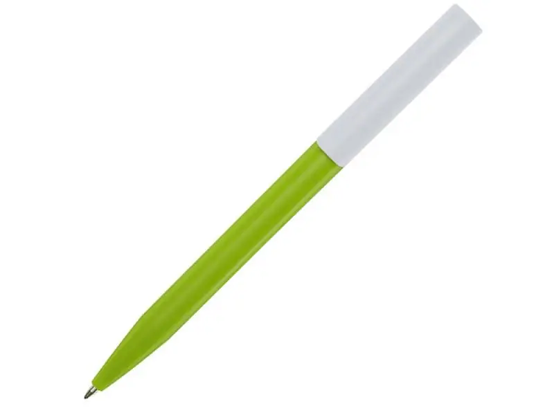 Шариковая ручка Unix из переработанной пластмассы, синие чернила - Зеленое яблоко - 10789663