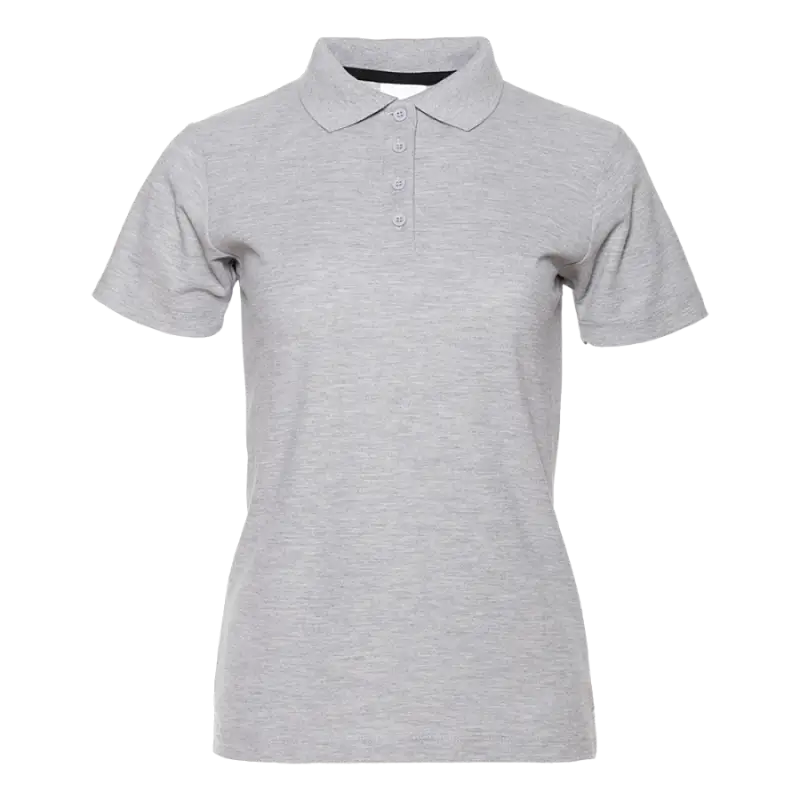 Рубашка поло женская 04WL_Серый меланж (50) (L/48) - 46187