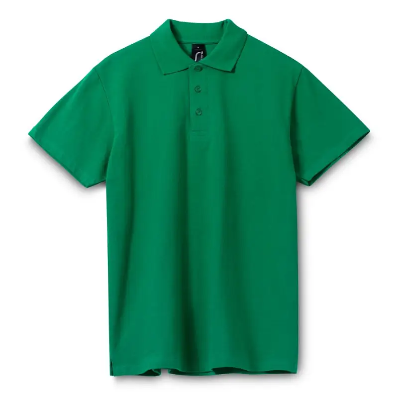 Рубашка поло мужская Spring 210 ярко-зеленая, размер S - 1898.901