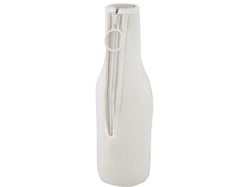 Fris Рукав-держатель для бутылок из переработанного неопрена , белый - 11328701
