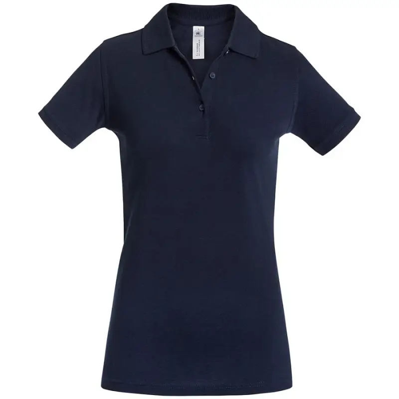 Рубашка поло женская Safran Timeless темно-синяя, размер XXL - PW4570032X