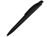 Ручка шариковая пластиковая Stream, черный/салатовый