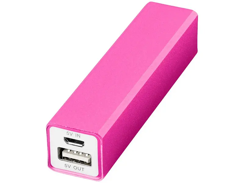 Портативное зарядное устройство Volt, розовый - 12349208