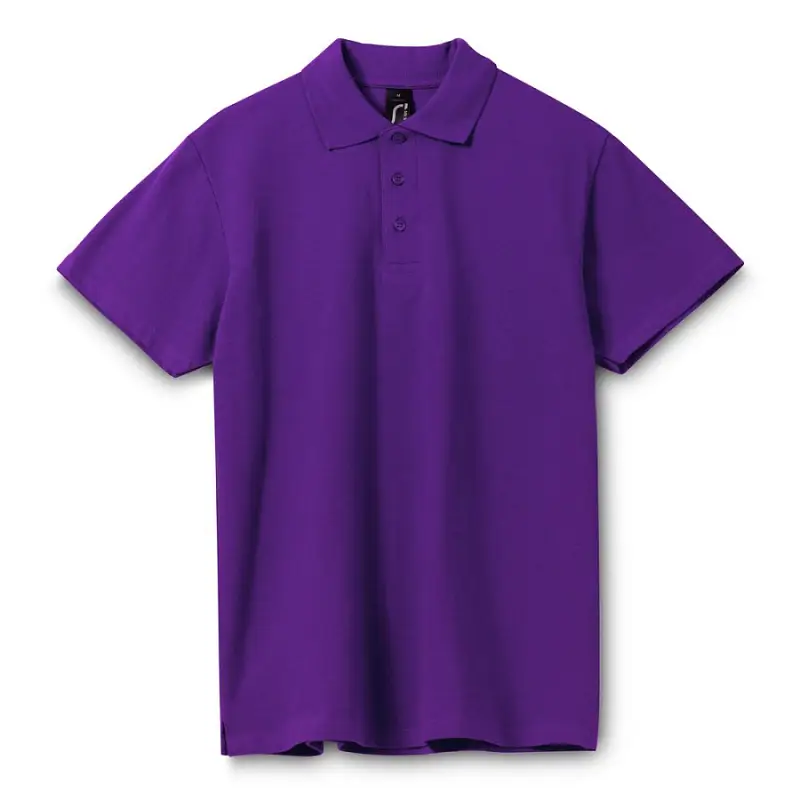 Рубашка поло мужская Spring 210 темно-фиолетовая, размер S - 1898.771