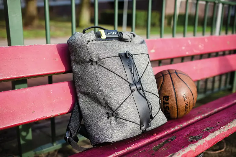 Рюкзак Urban с защитой от карманников, серый - P705.642
