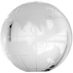 Награда Globe, диаметр 8 см, высота 8 см