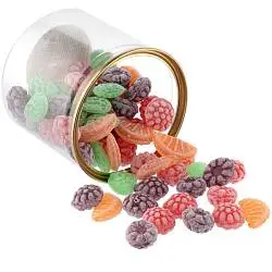 Карамель леденцовая Candy Crush, со вкусом фруктов, диаметр 8 см, высота 7,2 см