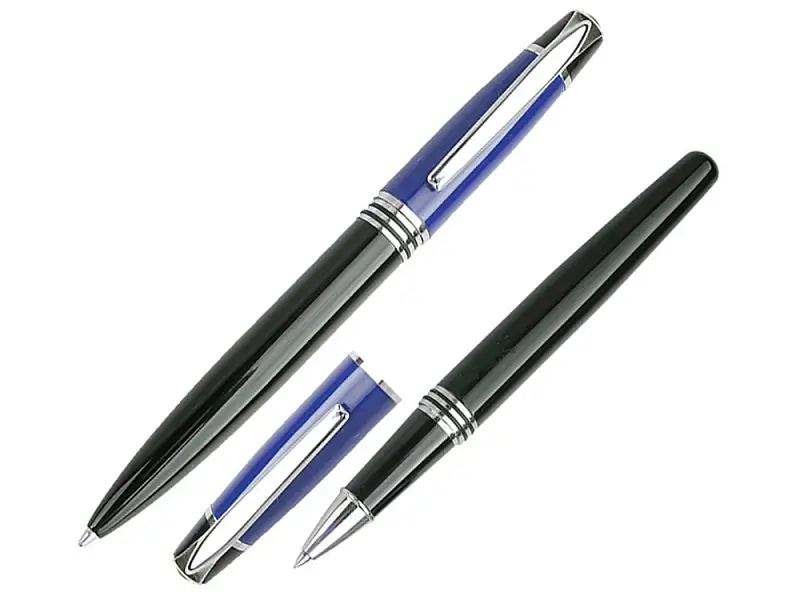Набор Celebrity Кюри: ручка шариковая, ручка роллер в футляре - 51275.02