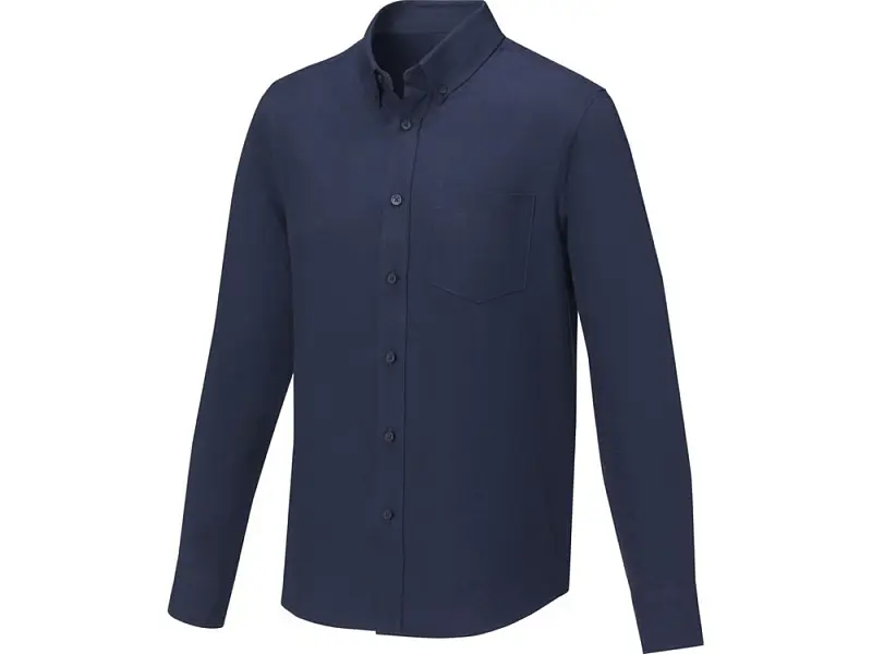 Pollux Мужская рубашка с длинными рукавами, темно-синий - 3817855XS