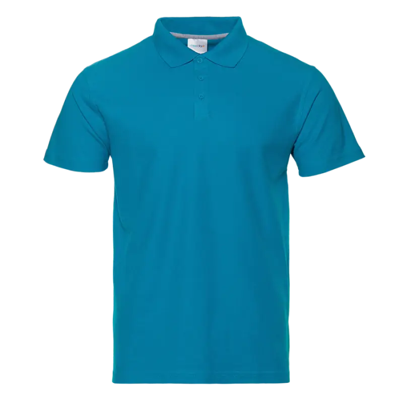 Рубашка поло мужская 104_Лазурный (40) (XS/44) - 204019