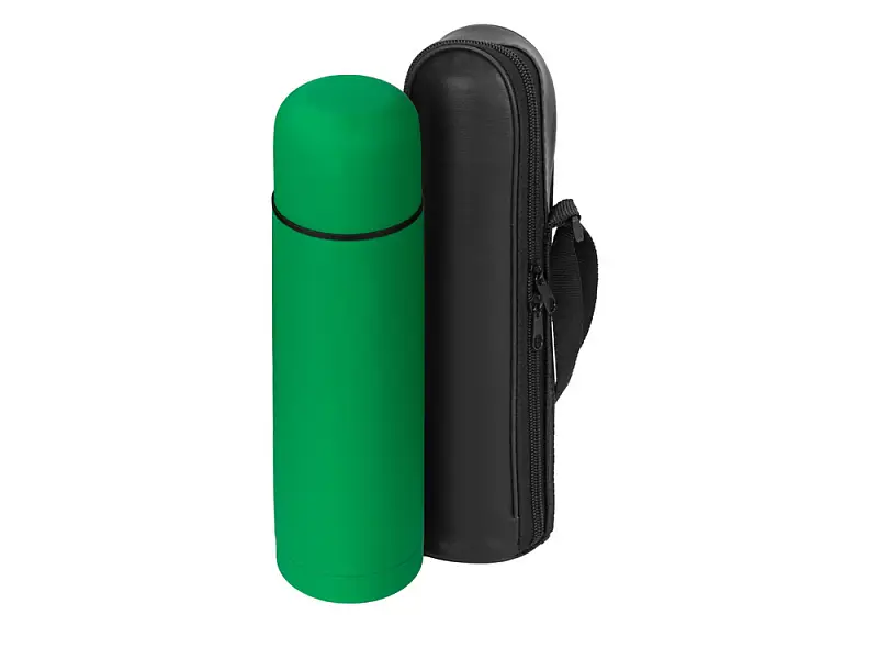 Термос Ямал Soft Touch 500мл, зеленый классический - 716001.33