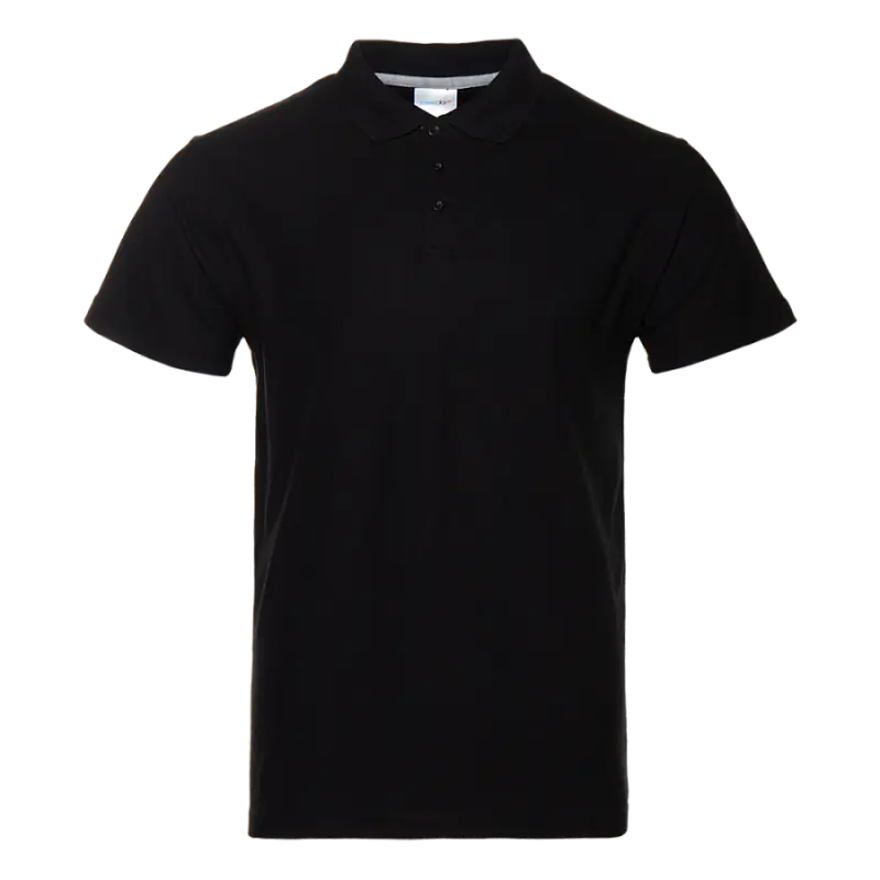 Рубашка поло мужская 104_Чёрный (20) (XS/44)