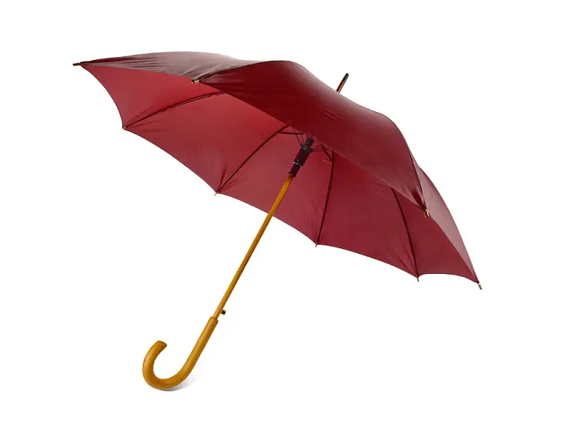 Зонт-трость Радуга, бордовый - 906108