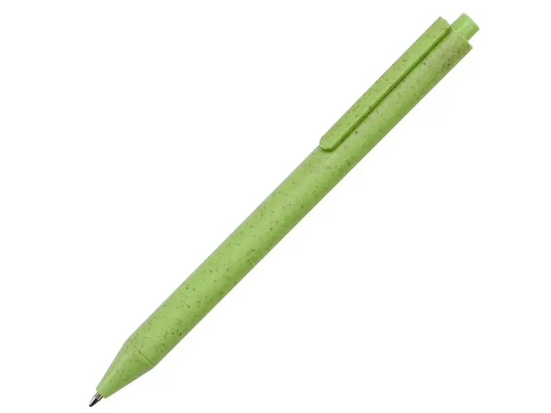 Ручка шариковая Pianta из пшеничной соломы, зеленый - 11412.03