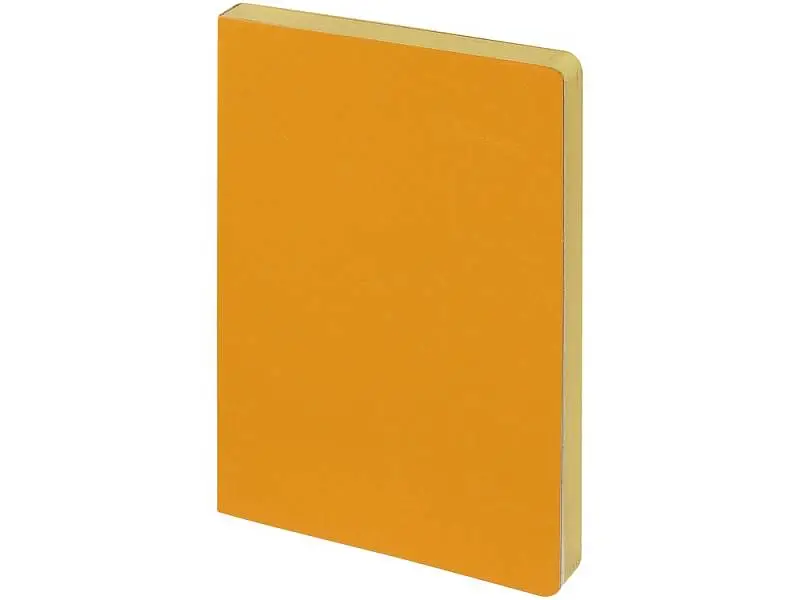 Ежедневник недатированный А5 Megapolis Nebraska Flex, оранжевый с золотым обрезом